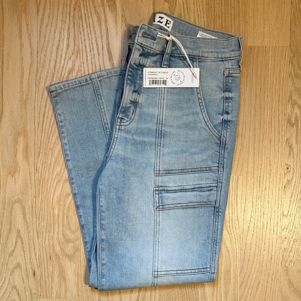 DAZE Women's High Rise Straigh Jeans